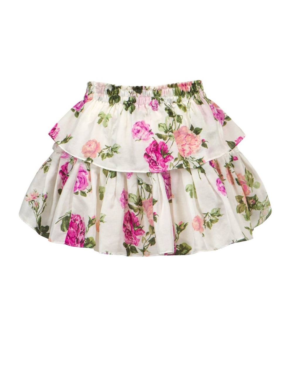LSF Ruffle Mini Skirt in Ballet Blush